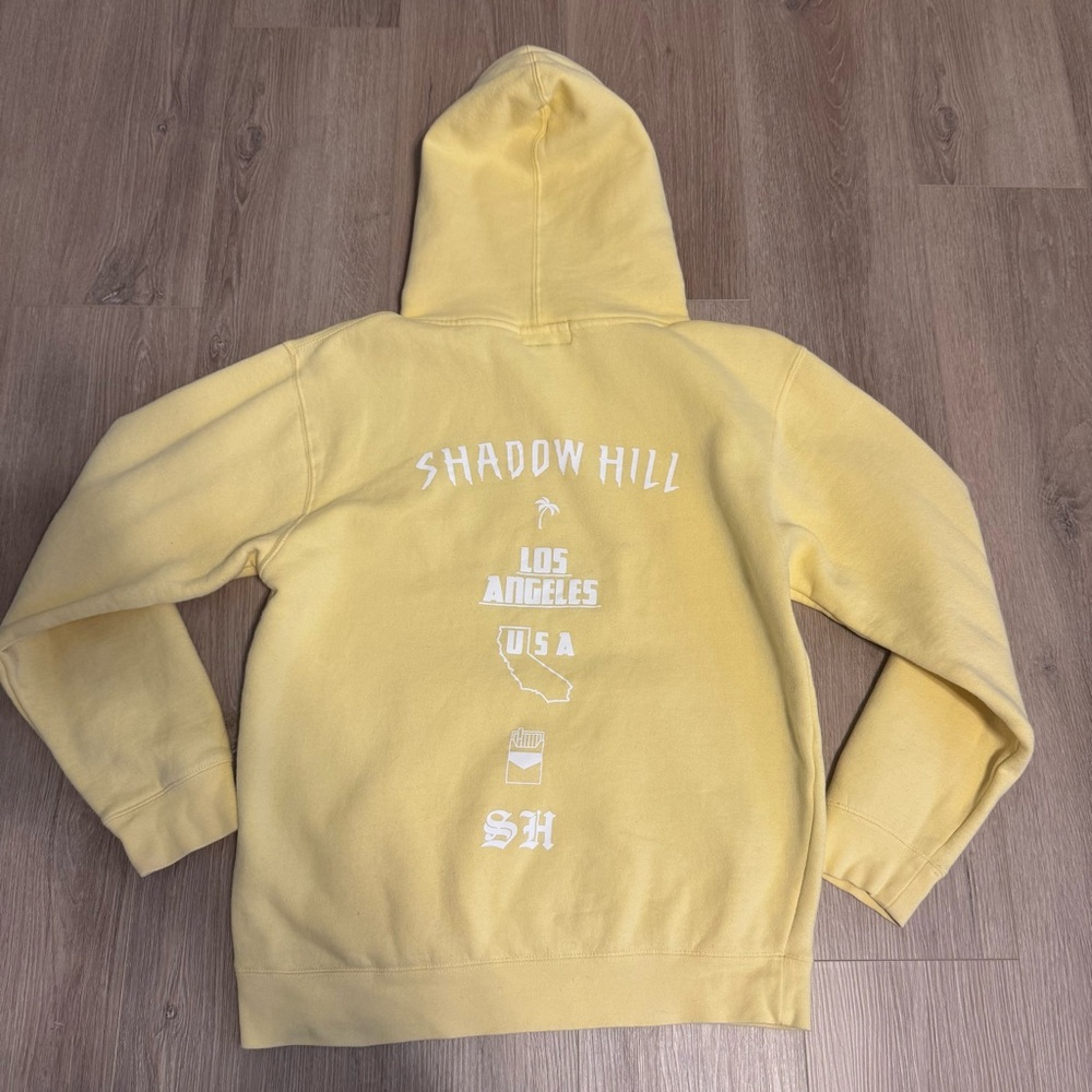 Shadow Hill Hoodie in Yellow (Pastel)